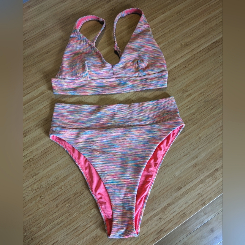 Aerie High Waisted Bikini Set